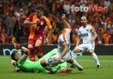 Galatasaray - Alanyaspor maçından kareler