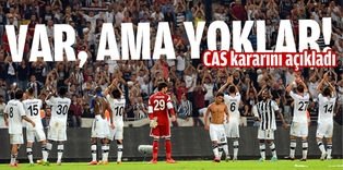 CAS, Beşiktaş için kararını verdi!