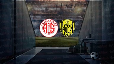 Antalyaspor - MKE Ankaragücü maçı ne zaman, saat kaçta ve hangi kanalda canlı yayınlanacak? | Spor Toto Süper Lig