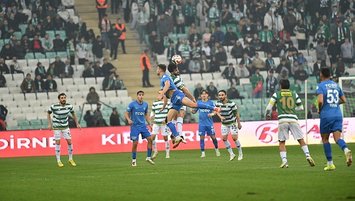 Bursaspor zirveye çıktı