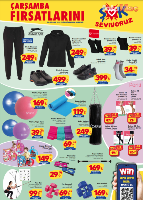 ŞOK AKTÜEL ÜRÜNLER KATALOĞU | 6 - 9 Ocak ŞOK indirimli ürünler listesi