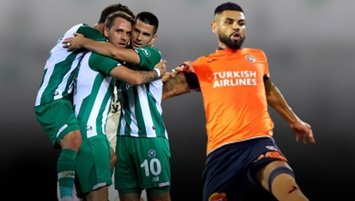 Konyaspor ve Başakşehir tur aşkına!