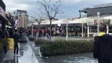 Fenerbahçe İle Galatasaray taraftarı kupa maçı öncesi birbirine girdi!