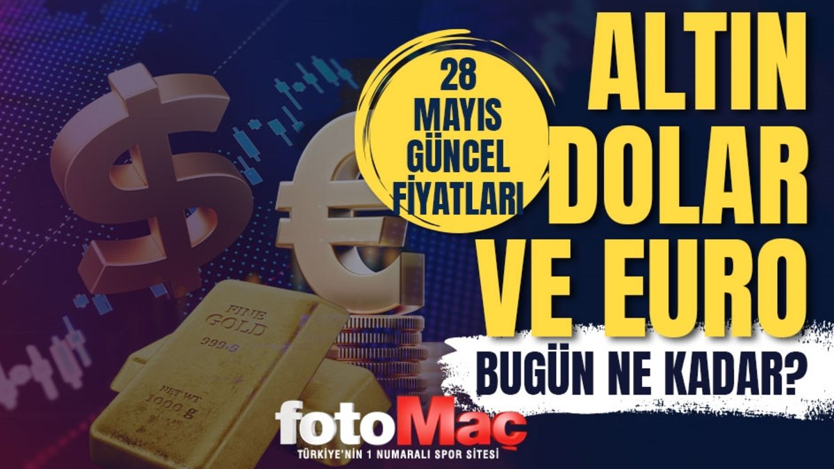 CANLI ALTIN FİYATLARI 28 Mayıs: Gram, çeyrek altın ne kadar? Güncel altın ve Dolar kuru CANLI ALTIN FİYATLARI 28 Mayıs: Gram, çeyrek altın ne kadar? Güncel altın ve Dolar kuru