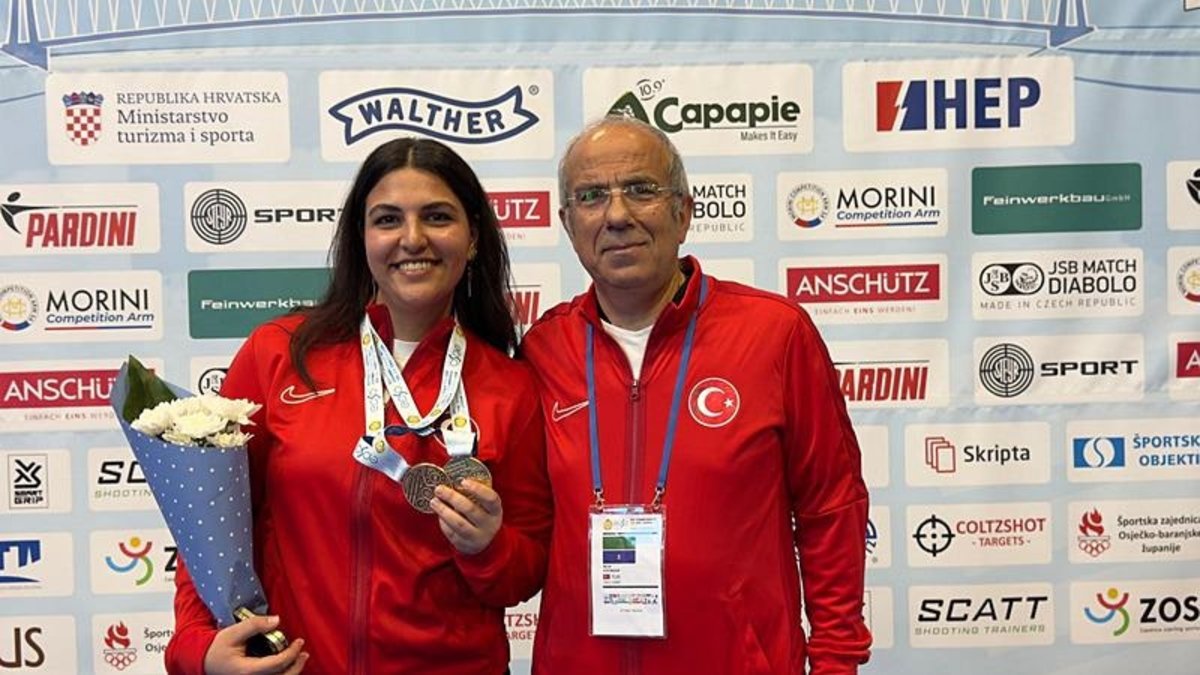 Milli atıcı Şevval İlayda Tarhan Avrupa şampiyonu oldu! Milli atıcı Şevval İlayda Tarhan Avrupa şampiyonu oldu!