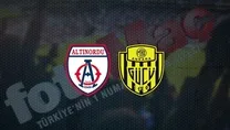 Altınordu - Ankaragücü maçı CANLI