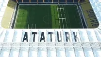 Çatıda artık Atatürk yazıyor
