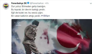 Türk sporu Çanakkale Şehitlleri’ni andı