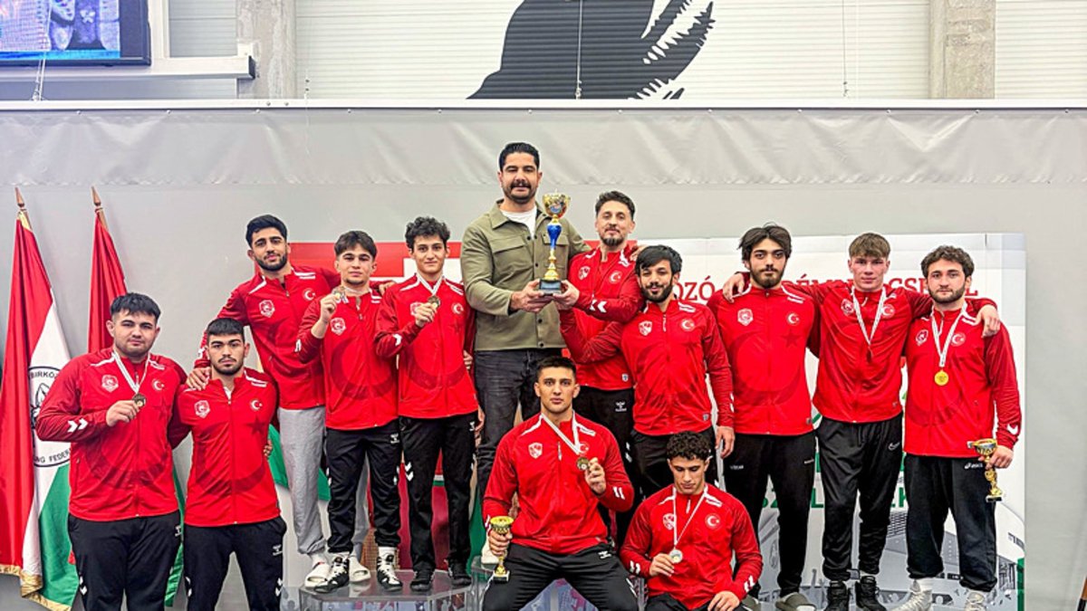 U20 Grekoromen Güreş Milli Takımı, Budapeşte’de şampiyon oldu