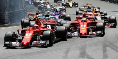 Ferrari, Monaco'da zafere ulaştı