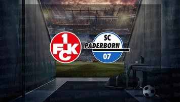 Kaiserslautern - Paderborn maçı saat kaçta?
