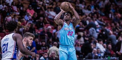 Butler nets 38 points to contribute Heat win over 76ers