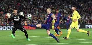 Barcelona Villareal’de gol oldu yağdı
