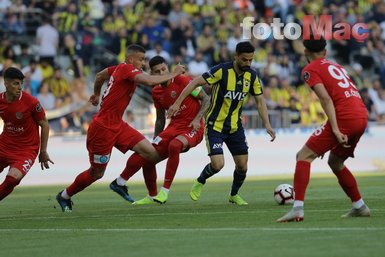 Fenerbahçe - Antalyaspor maçından kareler