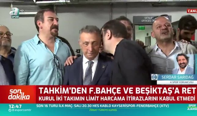 Tahkim Kurulu'ndan Beşiktaş ve Fenerbahçe'ye ret