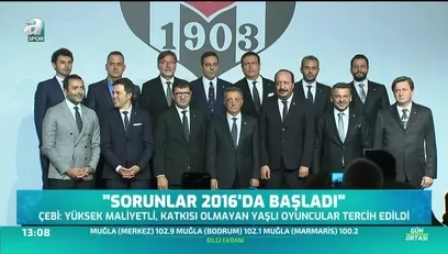 >Ahmet Nur Çebi: Sorunlar 2016'da başladı