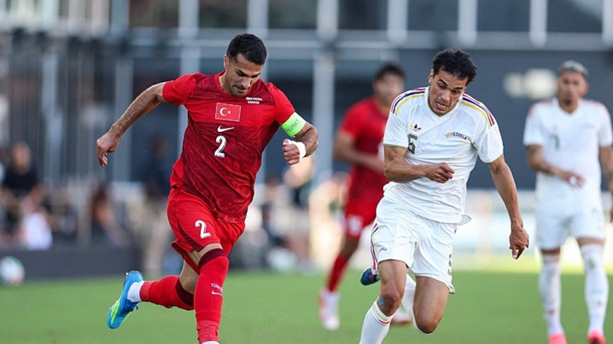Yunus Akgün'den Venezuela ağlarına harika gol! Millilerimiz öne geçti