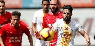 Aslan hazırlık maçında güldü
