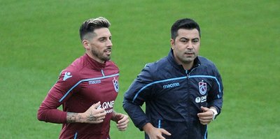 Trabzonspor'da Sosa, takımla çalışmalara başladı