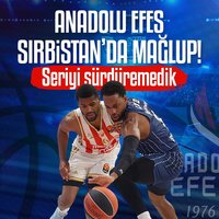 Anadolu Efes deplasmanda mağlup!