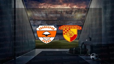 Adanaspor - Göztepe maçı ne zaman, saat kaçta ve hangi kanalda canlı yayınlanacak? | Trendyol 1. Lig