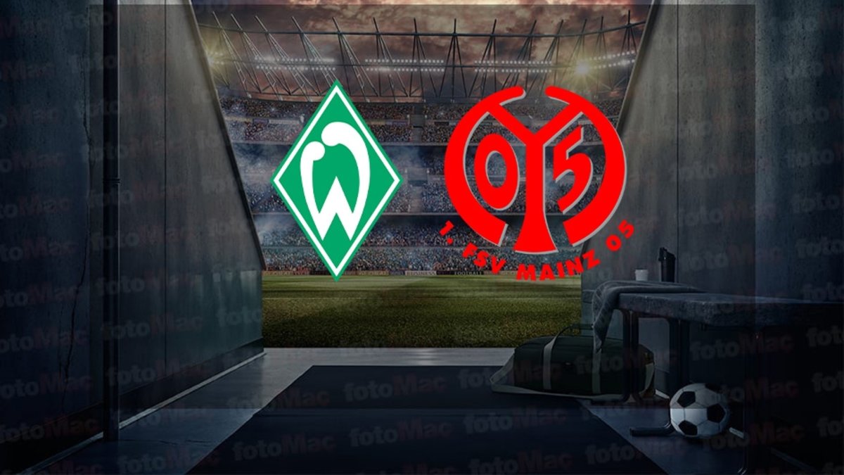 Werder Bremen - Mainz 05 maçı ne zaman, saat kaçta ve hangi kanalda canlı yayınlanacak? | Almanya Bundesliga Werder Bremen - Mainz 05 maçı ne zaman, saat kaçta ve hangi kanalda canlı yayınlanacak? | Almanya Bundesliga