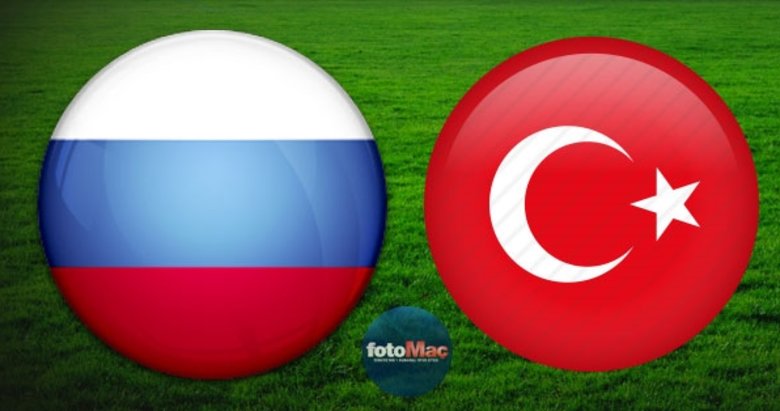 Rusya - Türkiye maçı hangi kanalda, saat kaçta?