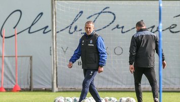 Trabzonspor 9 eksikle çalıştı