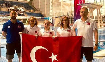 Yüzme atlama branşında Türkiye adına bir ilk yaşandı