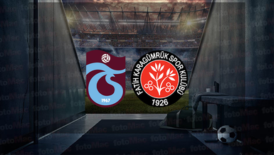 Trabzonspor - Fatih Karagümrük maçı CANLI izle! (Trabzonspor - Karagümrük maçı canlı anlatım) Trendyol Süper Lig maçı