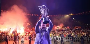 MKE Ankaragücü şampiyonluğu kutladı