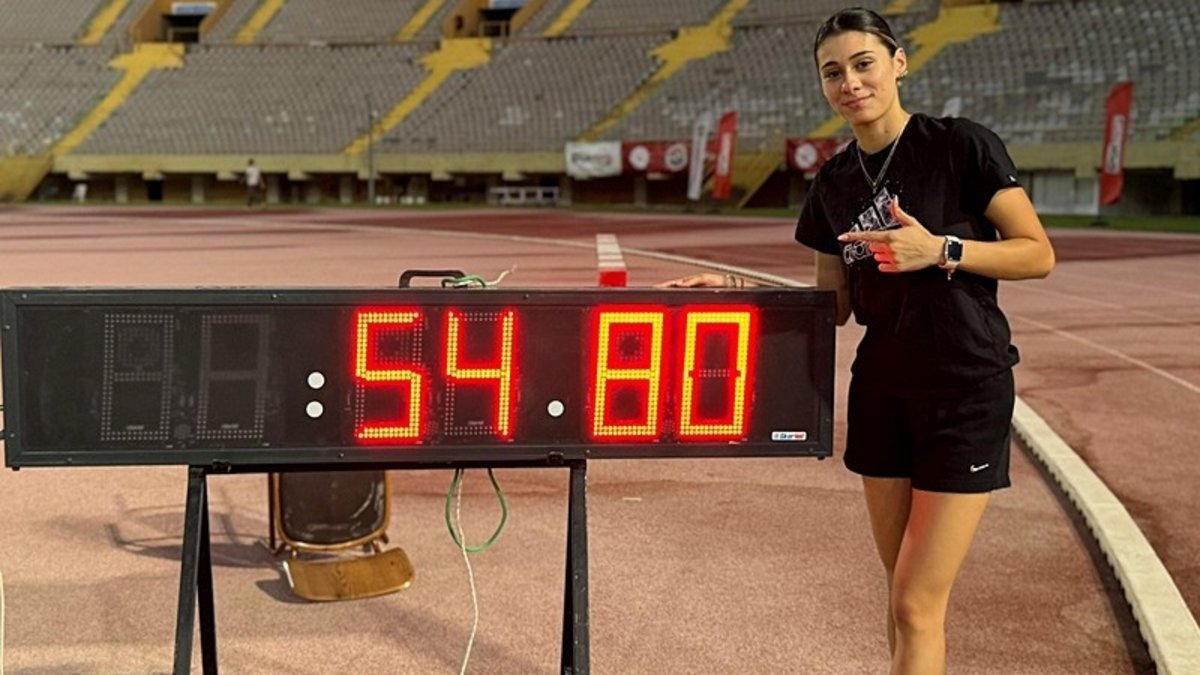 Aysel’den dünya rekoru