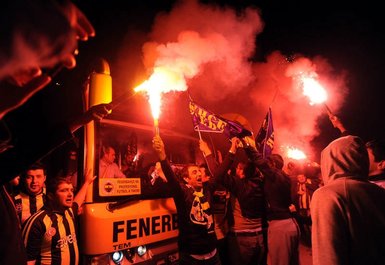 Fenerbahçe’ye coşkulu karşılama