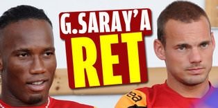 Galatasaray'a ret!
