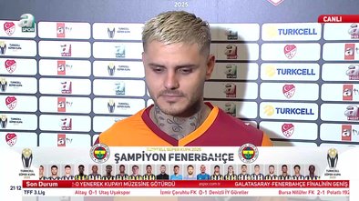 Mauro Icardi'den final sonrası flaş Fenerbahçe yorumu!