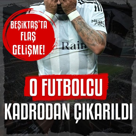Beşiktaş’ta Umut Meraş MKE Ankaragücü maçı kadrosundan çıkarıldı!