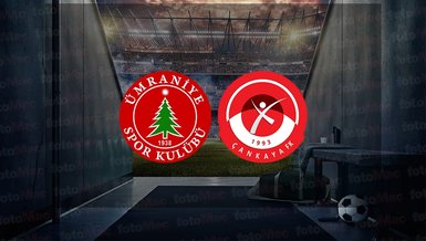 Ümraniyespor - Çankaya FK maçı ne zaman, saat kaçta ve hangi kanalda canlı yayınlanacak? | Ziraat Türkiye Kupası