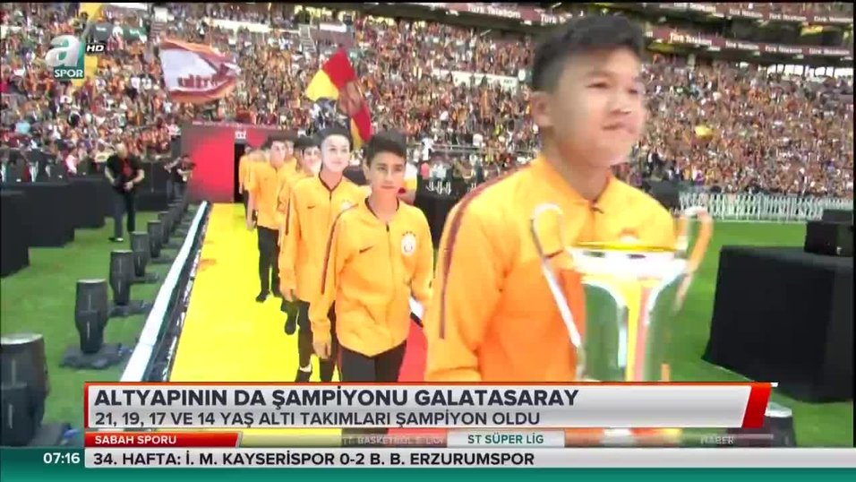 Altyapinin Da Sampiyonu Galatasaray Videosunu Izle Fotomac Tv