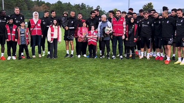 Beşiktaş özel misafirleri konuk etti