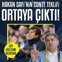 Hakan Safi'nin Conte teklifi ortaya çıktı!