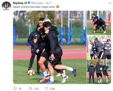 Dört büyükler sosyal medyada da rekabet halinde