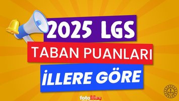 LGS taban puanları 2025 | Fen, Anadolu, Meslek, İmam Hatip Lisesi taban puanlar (İllere göre)