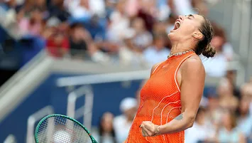ABD Açık'ta Aryna Sabalenka yarı finalde