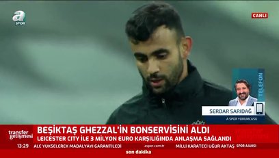 >Rachid Ghezzal Beşiktaş'ta