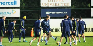 Fenerbahçe 13 eksikle çalıştı