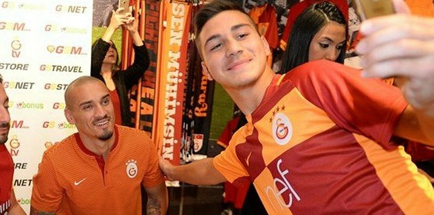 Maicon taraftarlarla buluştu