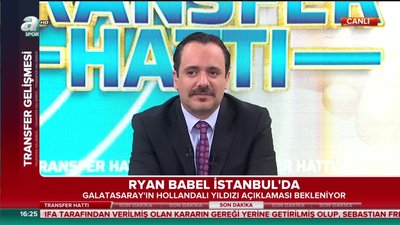 >Ryan Babel İstanbul'da