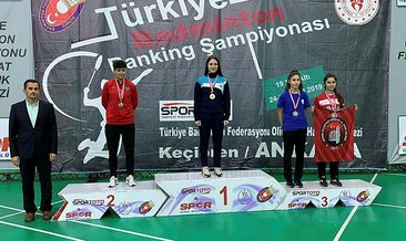 Erzincanlı badmintoncular Türkiye Şampiyonu