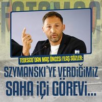 Tedesco:Szymanski'nun pozisyonu...