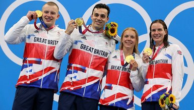2020 Tokyo Olimpiyat Oyunları: Yüzmede 4x100 metre bayrak yarışının galibi Britanya!